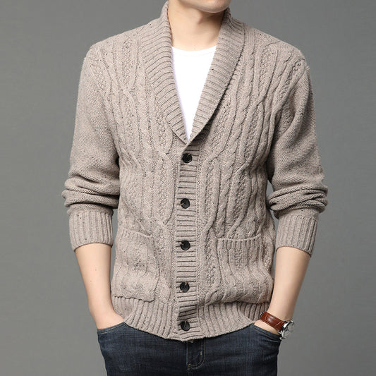 Winter Men's Knitted Jackets
