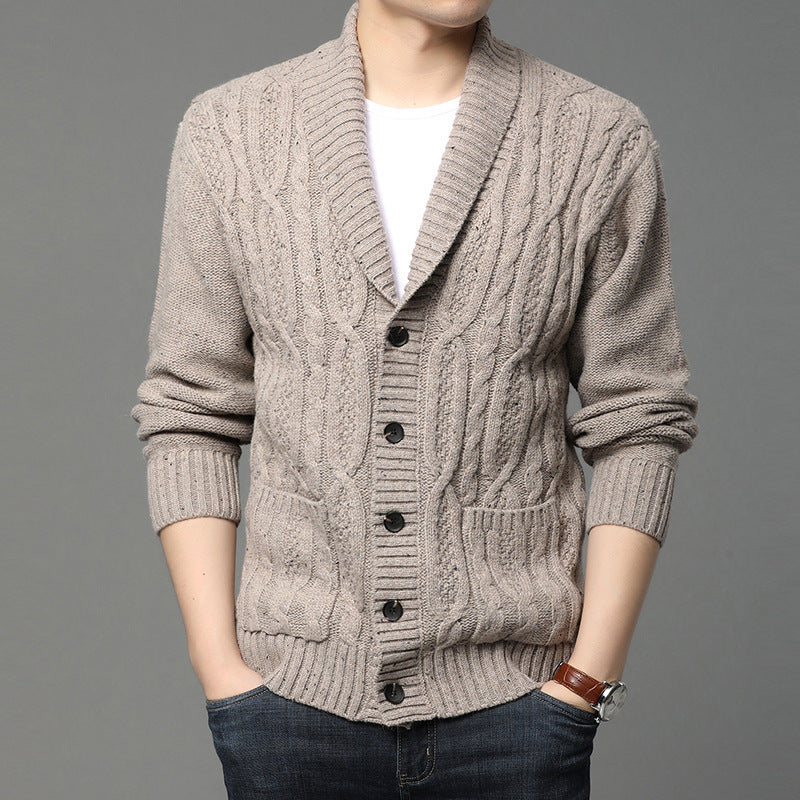 Winter Men's Knitted Jackets