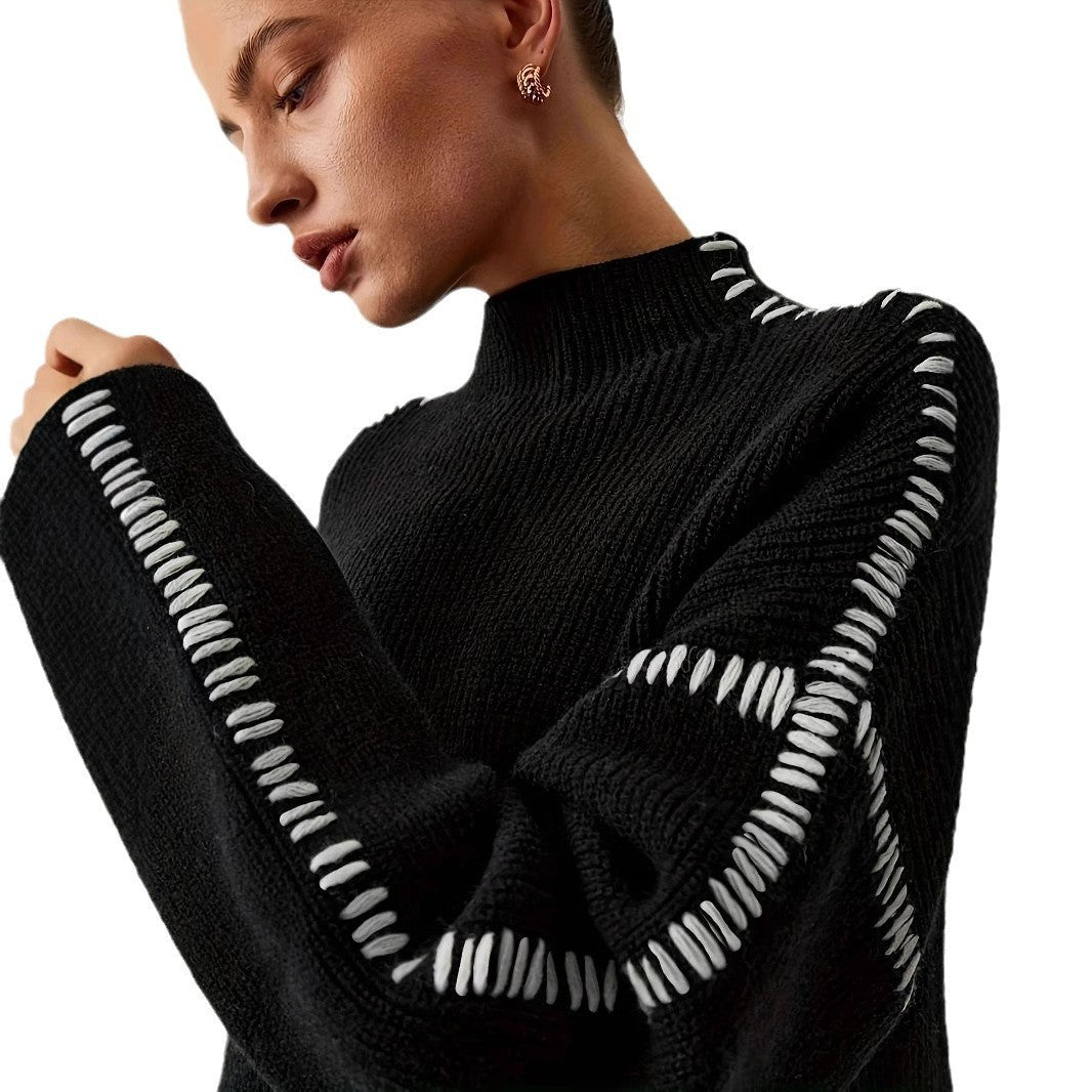 Neck Long Sleeve Women