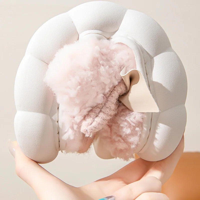 Winter Warm Fur Slippers For Women