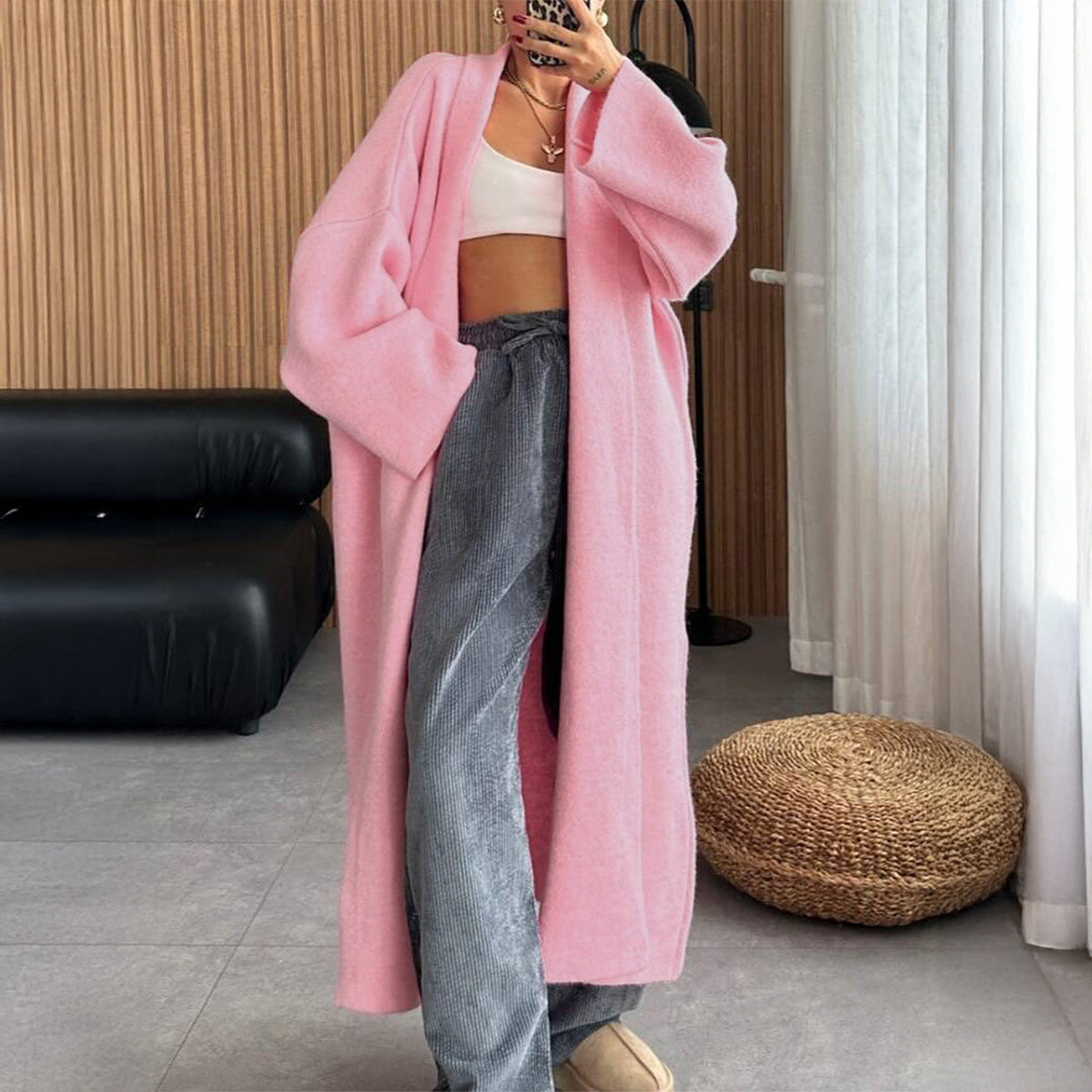 Wool  Coat Sweaters
