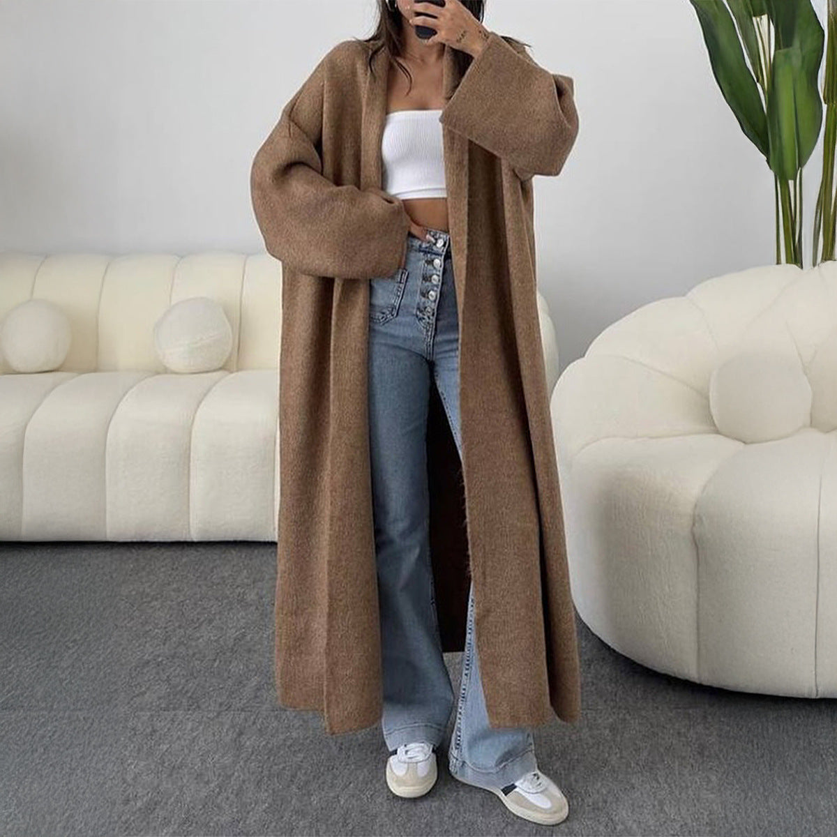 Wool  Coat Sweaters