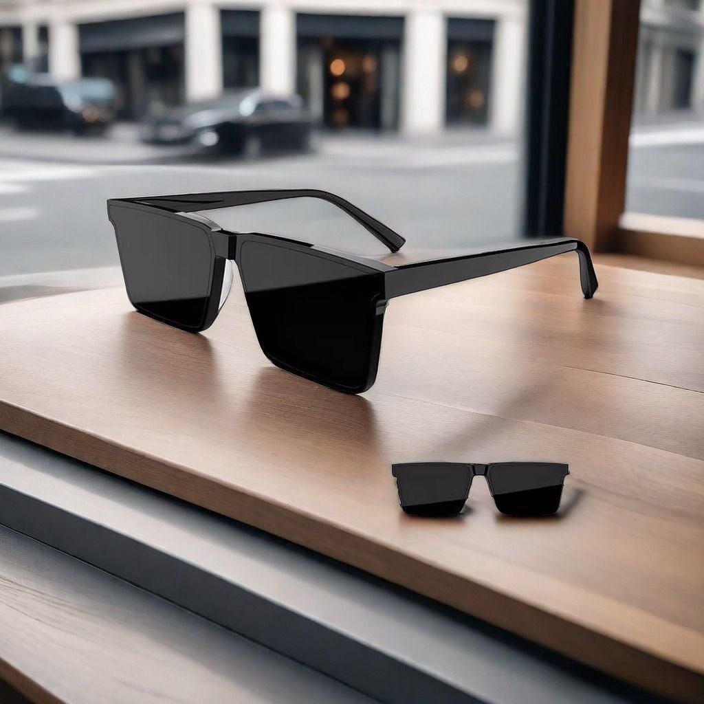 Sunglasses With Plate Box