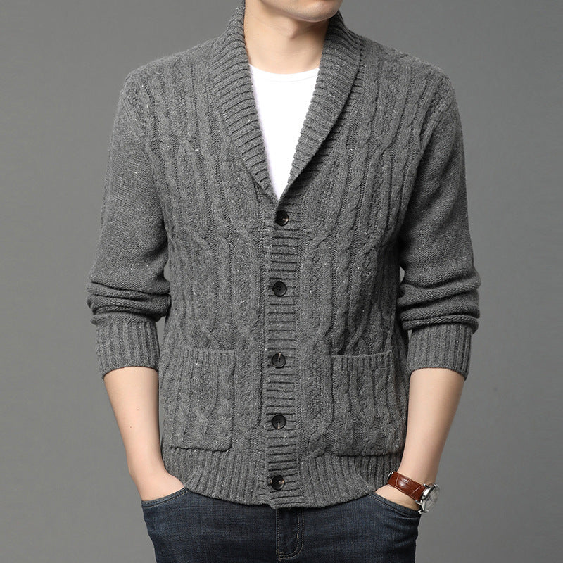 Winter Men's Knitted Jackets