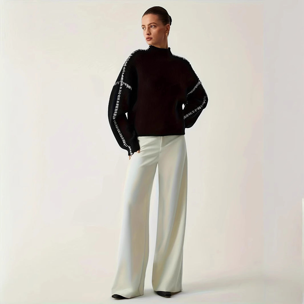 Neck Long Sleeve Women