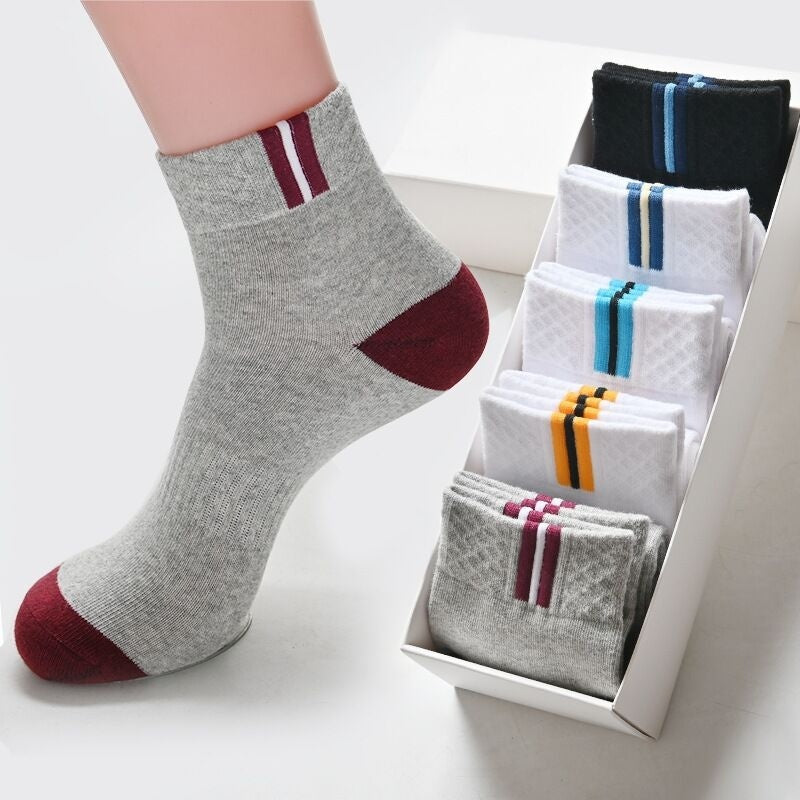 Sports Mid-calf Basketball Deodorant Men's Socks