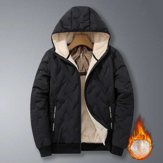 Men's Mid-length Down Cotton-padded Coat